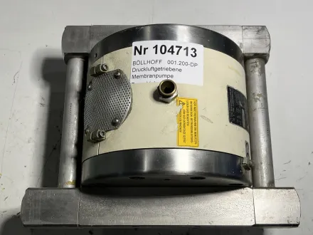 BÖLLHOFF 001.200-DP Druckluftgetriebene Membranpum – RESALE