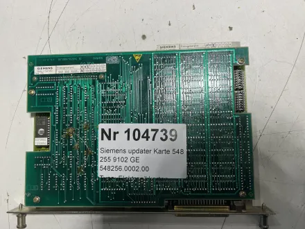 Siemens updater Karte 548 255 9102 GE 548256.0002. – RESALE