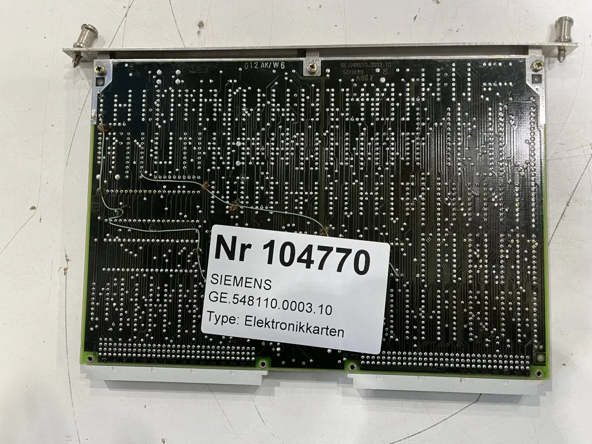 SIEMENS GE.548110.0003.10