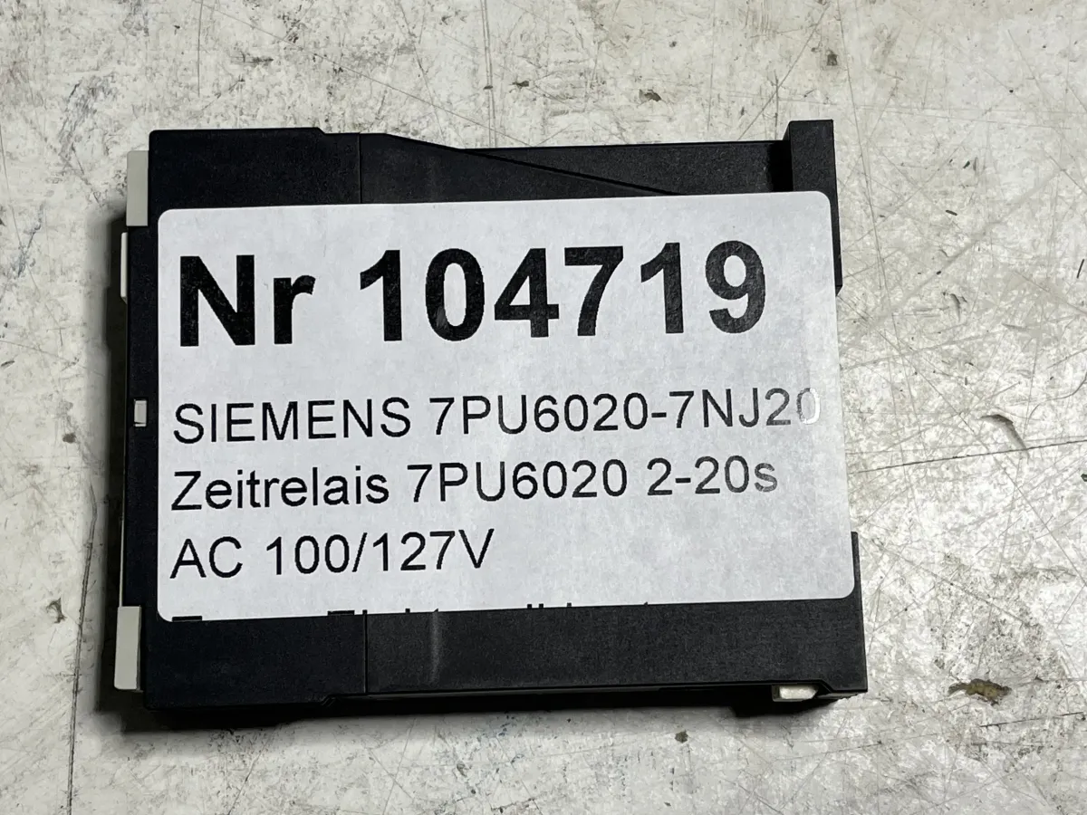 SIEMENS 7PU4020-2AJ20 100/127V