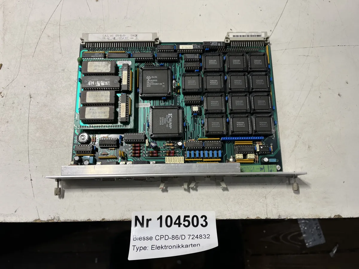Biesse CPD-86/D 724832 COL-18 REV 4