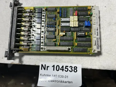 Kuhnke Einschubkarte Ausgangsmodul Best.Nr.140.639 – RESALE