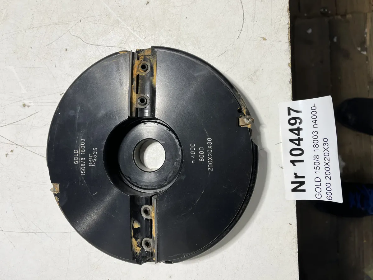 Fräskopf GOLD 150/8 18003 n4000-6000 200X20X30