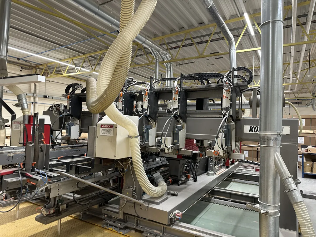 Koch SBFD-B-NC Durlauf Säge und Bohr und Dübelanlage