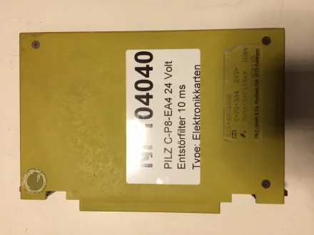 PILZ C-P8-EA4 24 Volt Entstörfilter 10 ms – RESALE