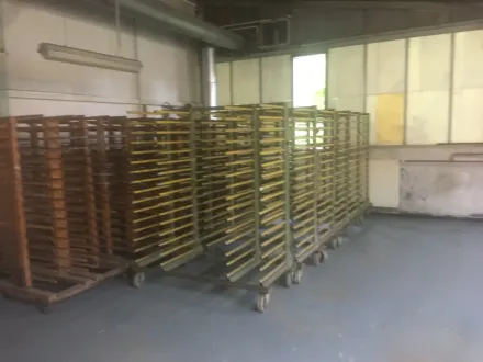 Hordenwagen gebraucht 16 Etagen 620 Rohrlänge 4 Fa – RESALE