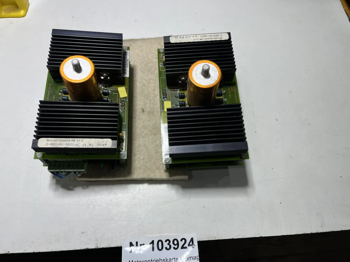 Motorantriebskarte Homag Homatic PWM 7,5A 2-083-01