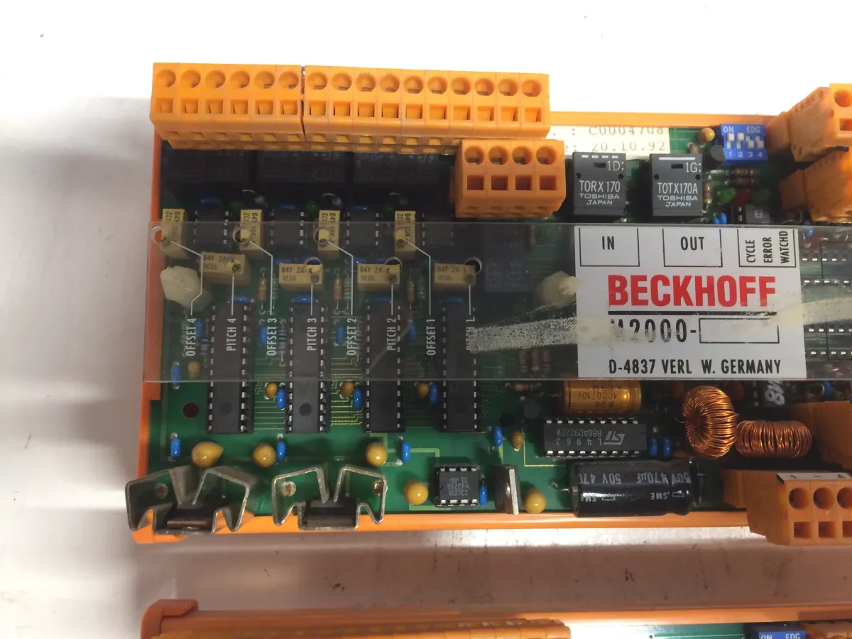 Beckhoff M2000 Lichtbus Modul I/O