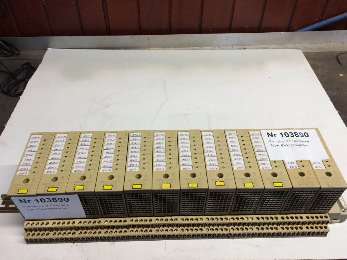 Siemens Siemeins S 5 Bausteine