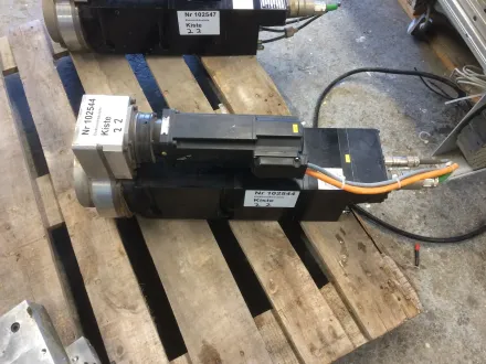 SMZ Motor Typ DIS. E13676 mit C Achse HSK 63 Aufna – RESALE