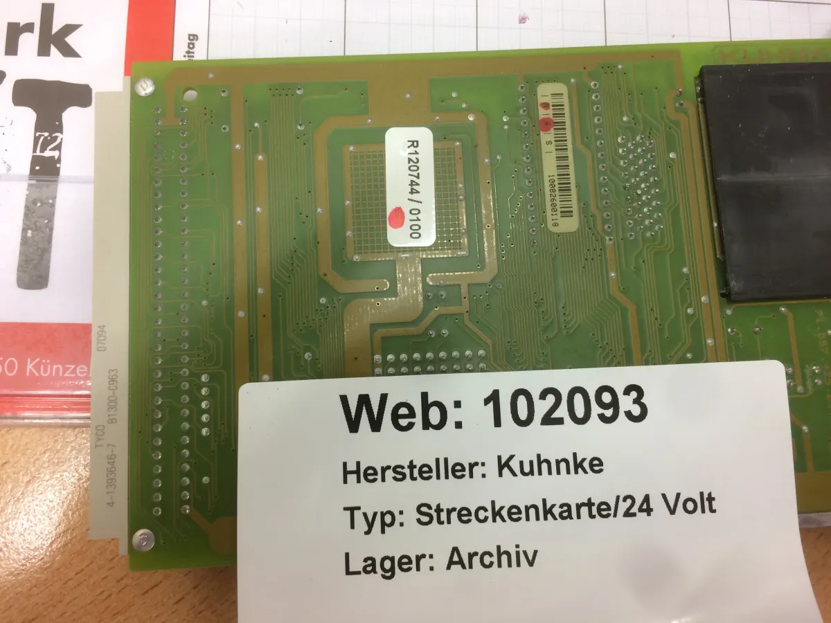 Kuhnke Streckenkarte 657.425.01