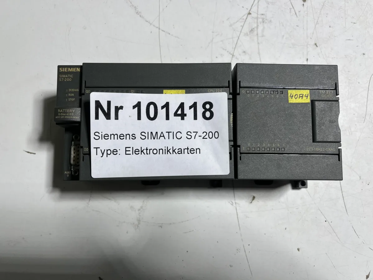 Siemens SIMATIC S7-200 CPU 224 6ES7 291-8BA20- QXA