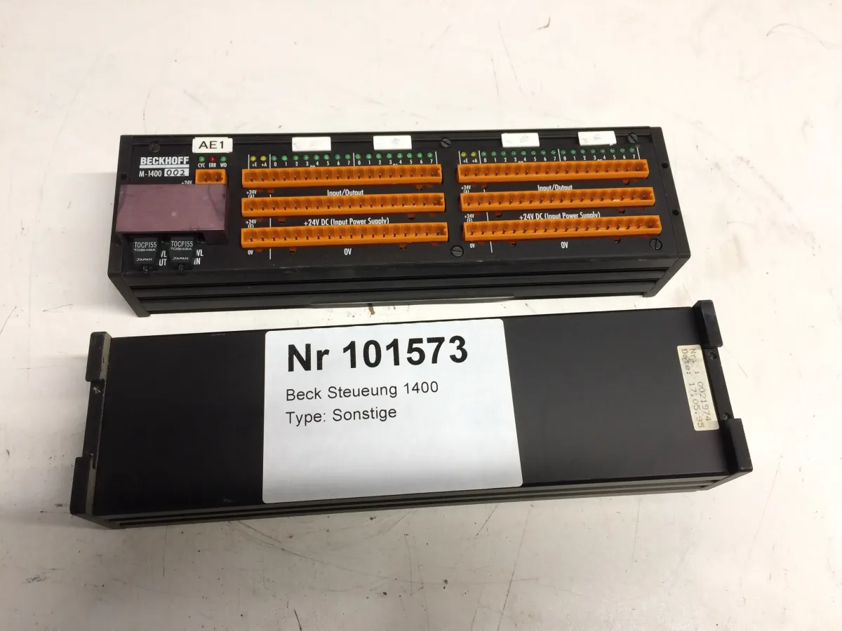 Beckhoff Steueung M-2400 Eingabe-Ausgabe Modul