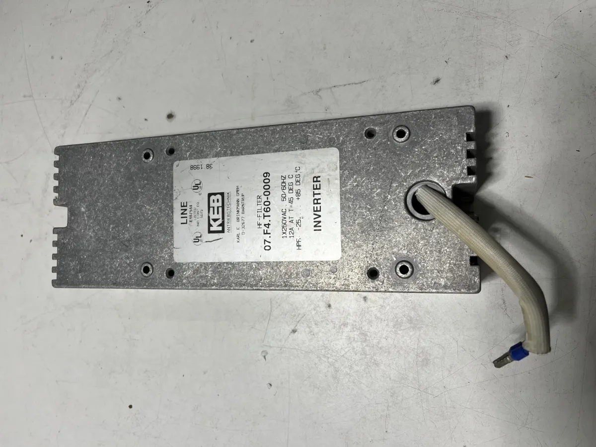 KEB HF-Filter 07.F4.T60-0009 1 X 250 VAC