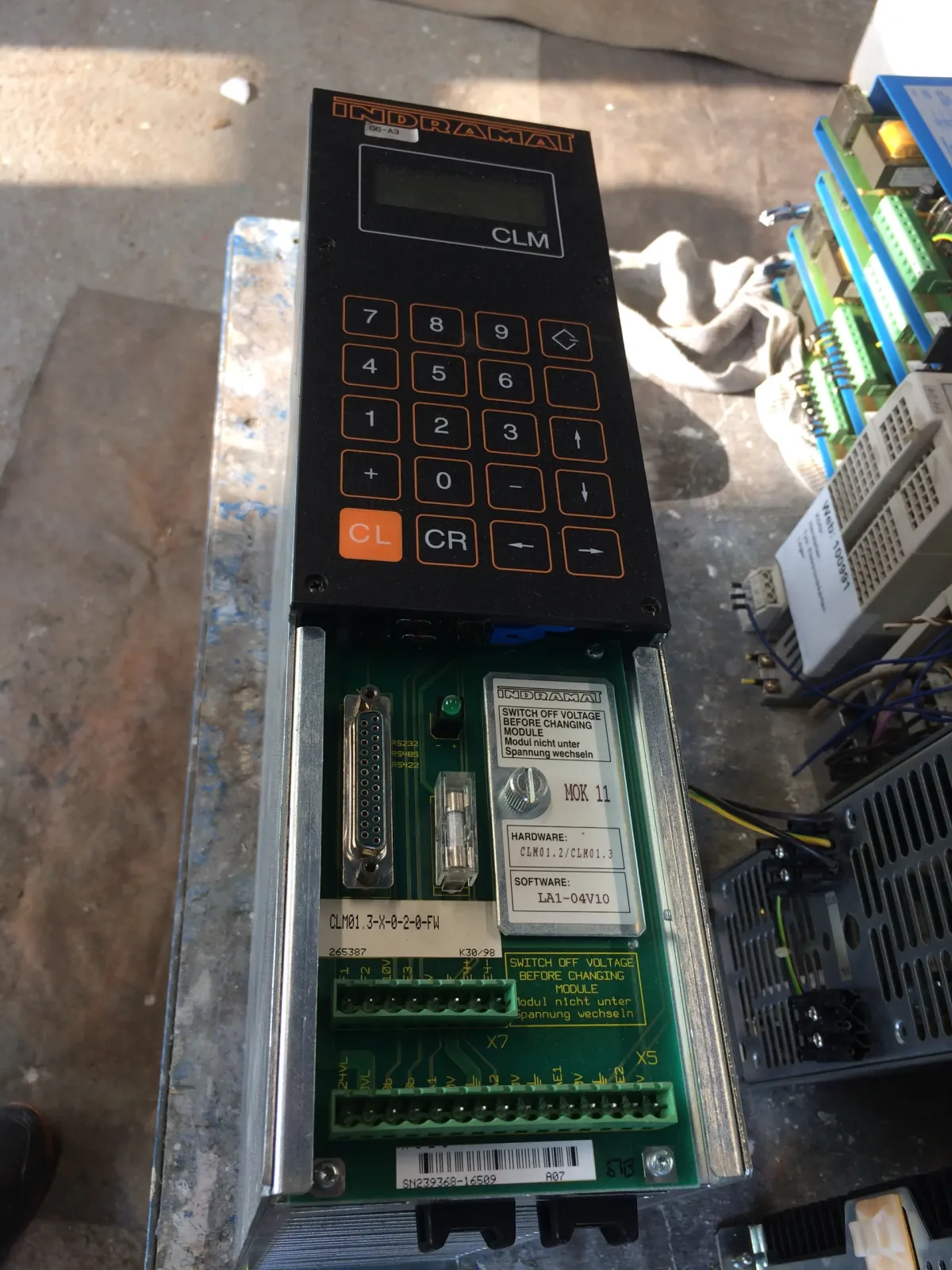 Indramat CLM01.3-X-0-2-0-FW