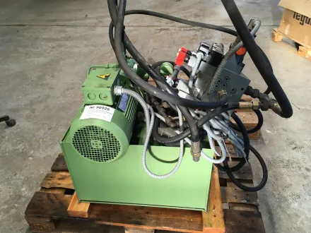 Rexroth Hydraulikgregat mit Steuerblock und Ventil – RESALE