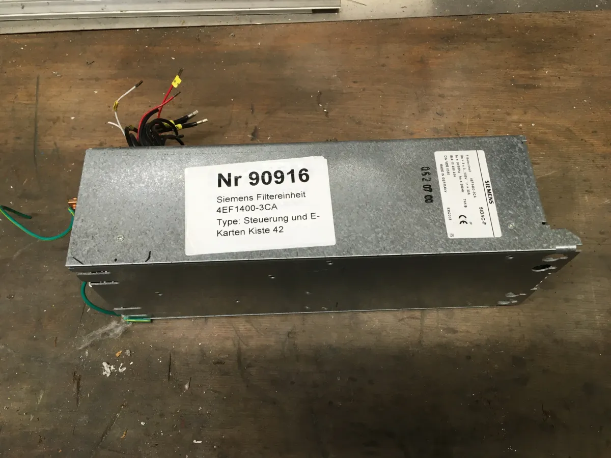 Siemens Filtereinheit 4EF1400-3CA