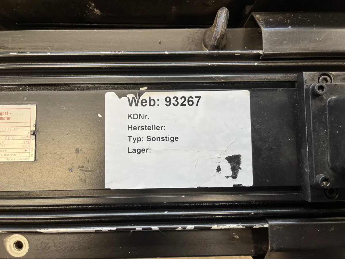 Indramat Permanent-Magnet-Hauptantriebsmotor MAC 1