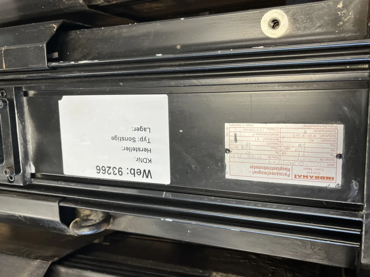 Indramat Permanent-Magnet-Hauptantriebsmotor MAC 1