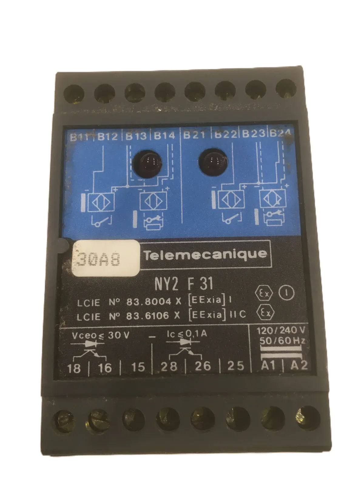 Telemecanique NY2 B21 Trennschaltrelais 120/240V E