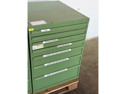 Werkzeug-/Schubladenschrank mit Inhalt – RESALE