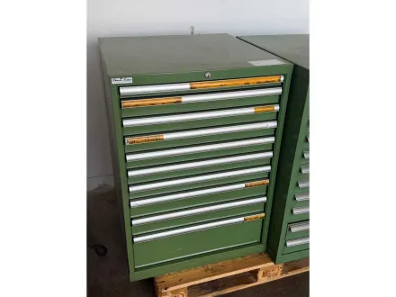 Werkzeug-Schubladenschrank mit Inhalt – RESALE