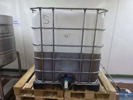 IBC-Container Lt Beschriftung Bio Rapsöl – RESALE