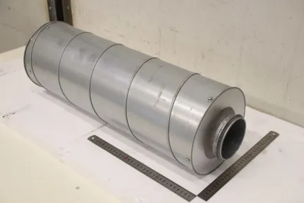 Trox DN100 Ø 210/100 x 675 mm Rohrschalldämpfer – RESALE