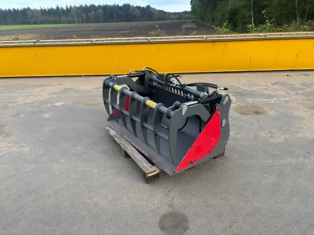 Hemach – Mülltonne mit Greifer für den Minilader – RESALE