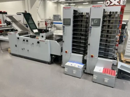 Horizon Horizon VAC-100a + VAC-100c + SPF-20 + FC-20 Bookl Broschürenfertigungsmaschinen – RESALE