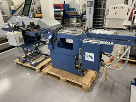 Herzog  Heymann KL112-6 Pharmaceutical Folding Machine +  Falzmaschinen – RESALE
