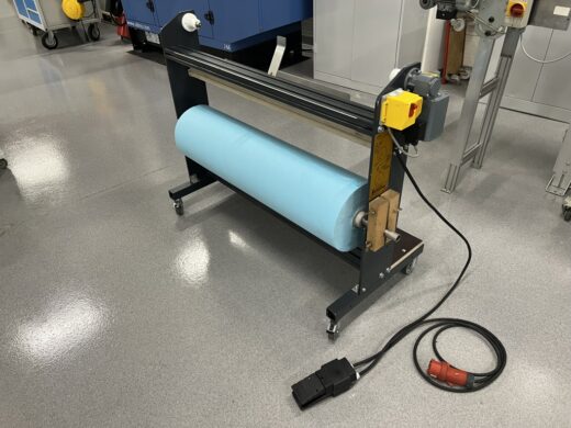 Automatic cloth rewinder for offset printing machi Offsetdruckmaschinen