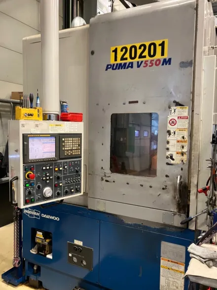 Doosan Puma V550 M Drehmaschine - zyklengesteuert – RESALE