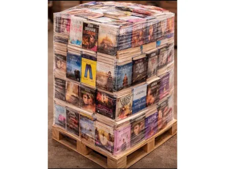 Palette von 800 neuen Büchern – Verschiedene Titel und Themen – RESALE