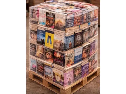 Palette von 800 neuen Büchern – Verschiedene Titel und Themen – RESALE