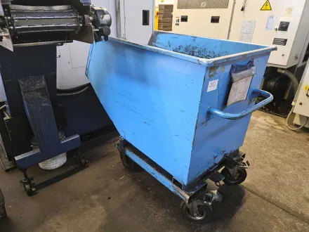 Mulde / Spänekübel blau 450 l – RESALE