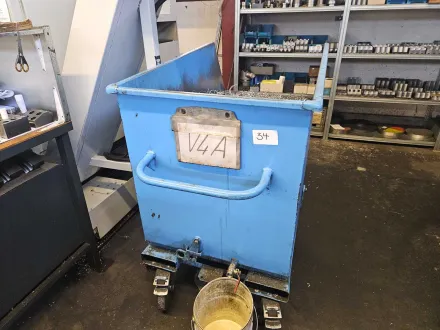 Mulde / Spänekübel blau 450 l – RESALE