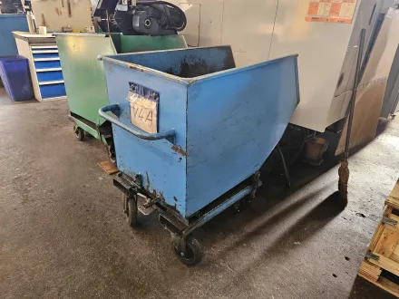 Mulde / Spänekübel blau 450 l – RESALE