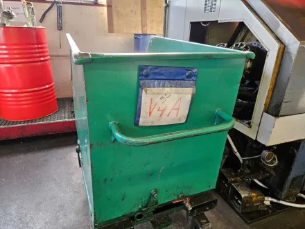Mulde / Spänekübel grün 450 l – RESALE