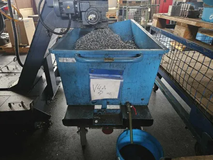 Mulde / Spänekübel blau 275 l – RESALE