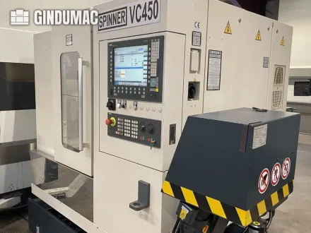 Spinner VC450 Vertical Machining Centre – RESALE