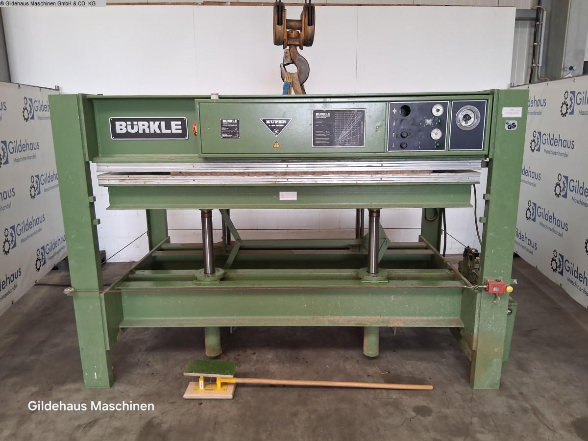 BÜRKLE U60 Furnierpresse