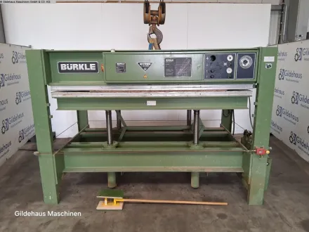 Bürkle U60 Furnierpresse – RESALE