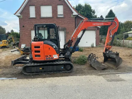 2016 Hitachi ZX55U-5A Mini-Bagger – RESALE