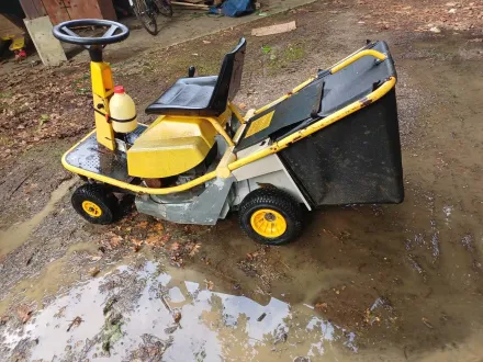 Gelber Master-Rasentraktor – RESALE