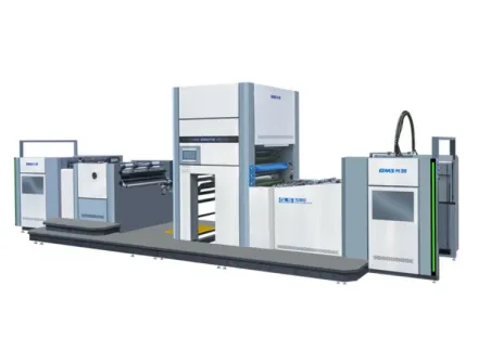 Gmb GL-1080 + L FILM LAMINATING MACHINE Kaschiermaschinen – RESALE