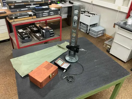 Auslaufmessung und Inspektionssäule mit TESA-Elektroniksonde – RESALE