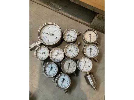 Swagelok – Drukmeter – Massenspektrometer (11x) – RESALE