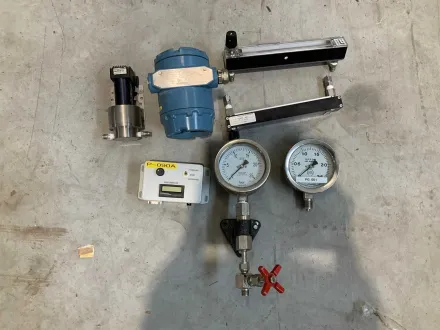 Manometer – Snelheidsmonitor – Debietmeter – Drukmeting – RESALE