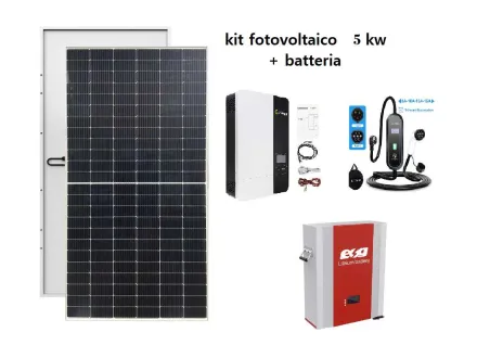 GROWATT 5kW Photovoltaik-Kit mit Stauraum und Autoladegerät – RESALE